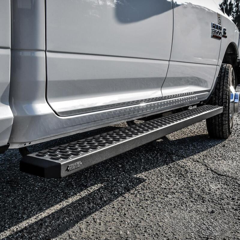 WES Running Boards - Grate - Westin Grate Steps Running Boards 83 in - Textured Black