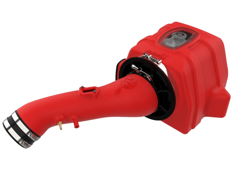 AFE Momentum GT Cold Air Intakes - aFe 07-21 Toyota Tundra V8 5.7L Momentum GT Red Edition Cold Air Intake System w/ Pro DRY S Filter