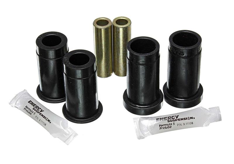 ES Cntrl Arm Bushings - Black - Energy Suspension 82-86 Toyota Supra Black Rear Control Arm Bushing Set