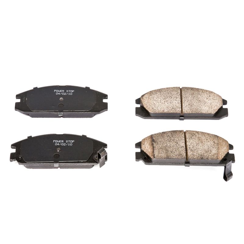 PSB Z16 Evolution Brake Pads - Power Stop 86-89 Acura Integra Front Z16 Evolution Ceramic Brake Pads