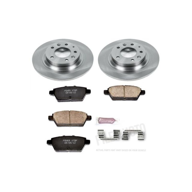 PSB Autospecialty Kit - Power Stop 06-12 Ford Fusion Rear Autospecialty Brake Kit