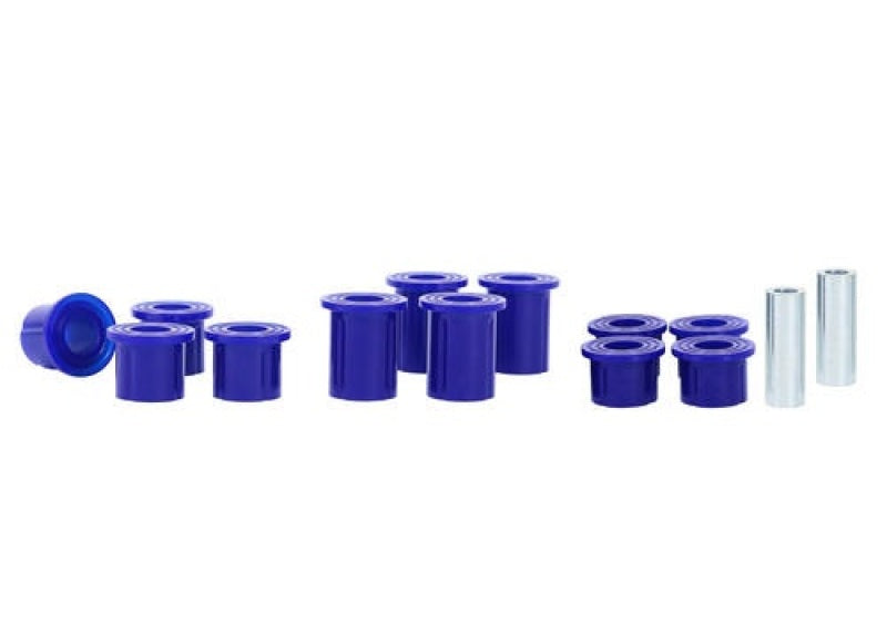 SPR Bushings - Leaf Spring - SuperPro 2005 Nissan Frontier LE Rear Leaf Spring and Shackle Bushing Kit