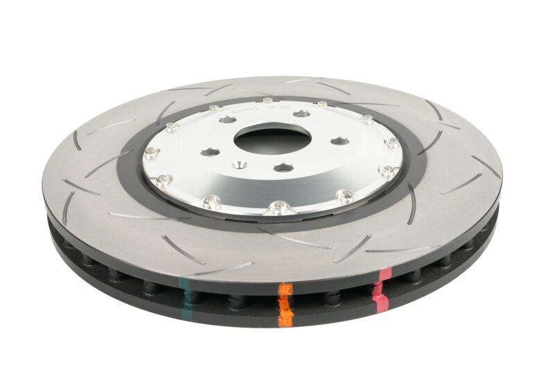 DBA 5000 Series Slotted Rotors - DBA 2008 Porsche Cayenne (w/368mm Front Rotor) Front 5000 Series 2-Piece Slotted Rotor w/Silver Hat
