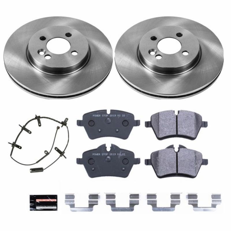 PSB Track Day Kit - Power Stop 07-08 Mini Cooper Front Track Day Brake Kit