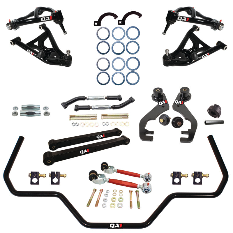 QAP Control Arms - QA1 78-88 GM G-Body Level 2 Drag Kit 2.0 w/o Shocks