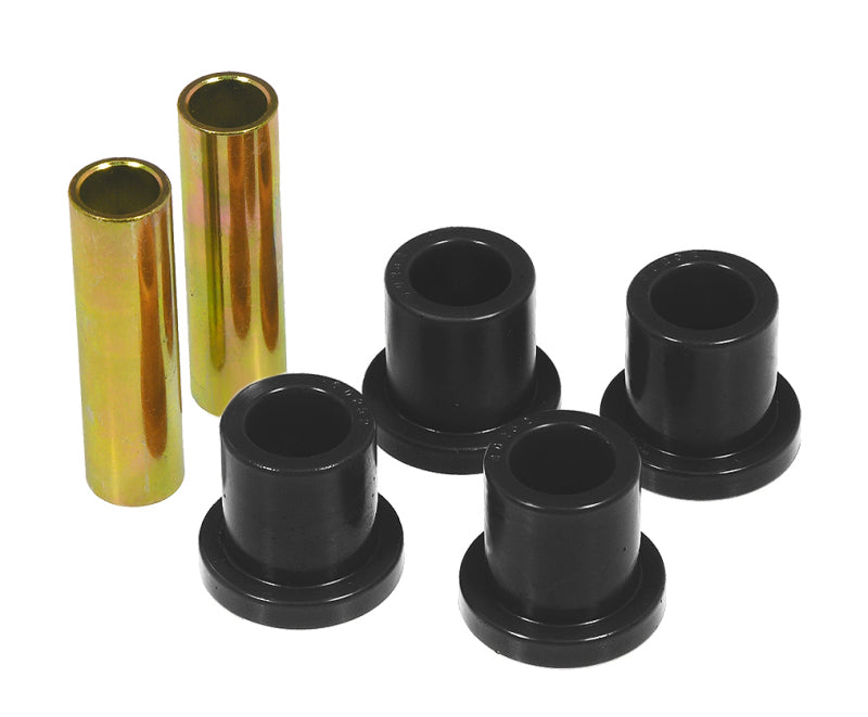 PRO Spring/Shackle Bush- Blk - Prothane 57-72 Ford Truck Rear Frame Shackle Bushings - Black