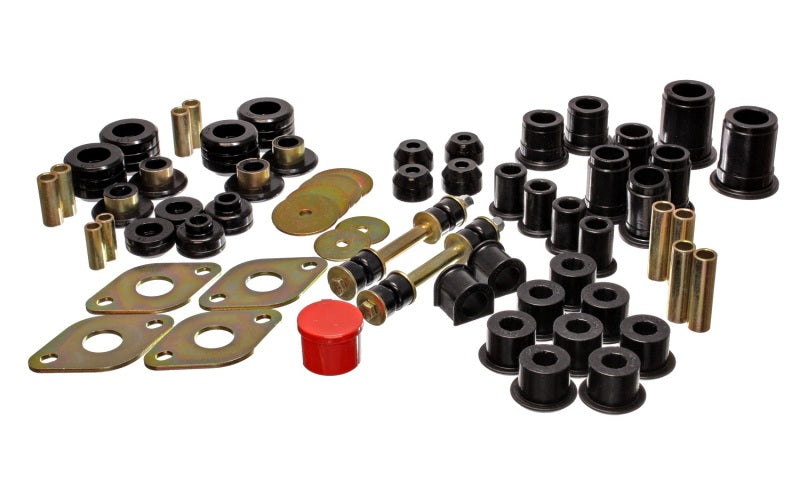 ES Hyper-Flex Sets - Black - Energy Suspension 89-95 Toyota 4WD Pickup (Except T-100 & Tundra) Black Hyper-Flex Master Bushing S