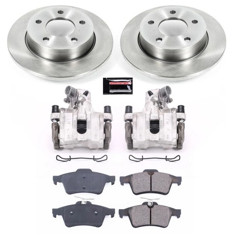 PSB Autospecialty Kit w/Cals - Power Stop 06-13 Mazda 3 Rear Autospecialty Brake Kit w/Calipers