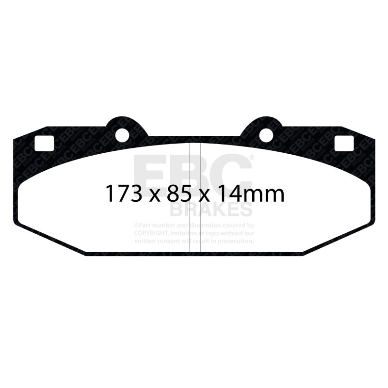EBC Bluestuff Brake Pad Sets - EBC Stoptech 63.309.1303.1 Caliper Bluestuff Brake Pads