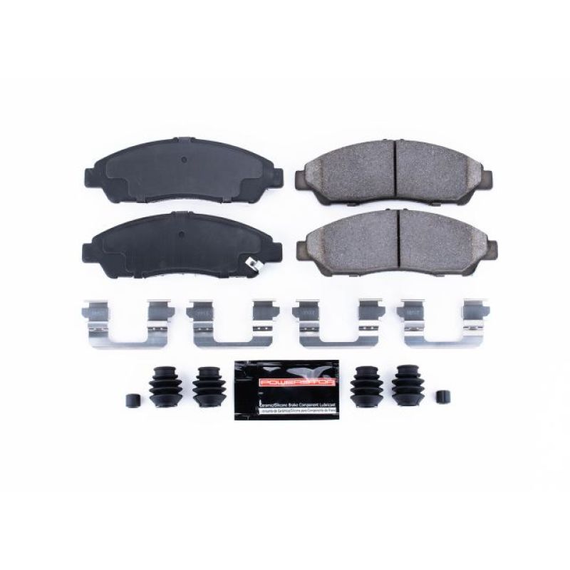 PSB Z23 Evolution Brake Pads - Power Stop 07-13 Acura MDX Front Z23 Evolution Sport Brake Pads w/Hardware