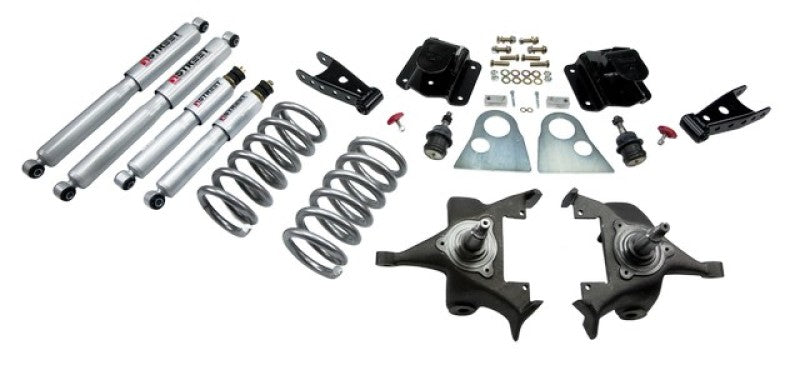 BT Lower Kit w SP Shocks - Belltech LOWERING KIT WITH SP SHOCKS