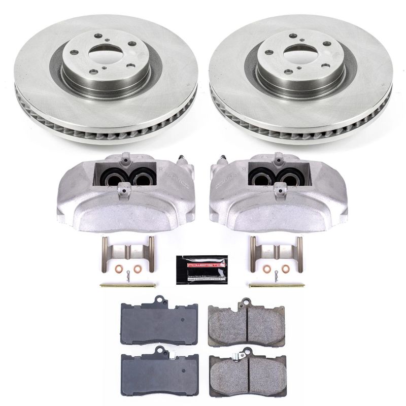 PSB Autospecialty Caliper - Power Stop 09-11 Lexus IS350 Front Autospecialty Kit w/Cals