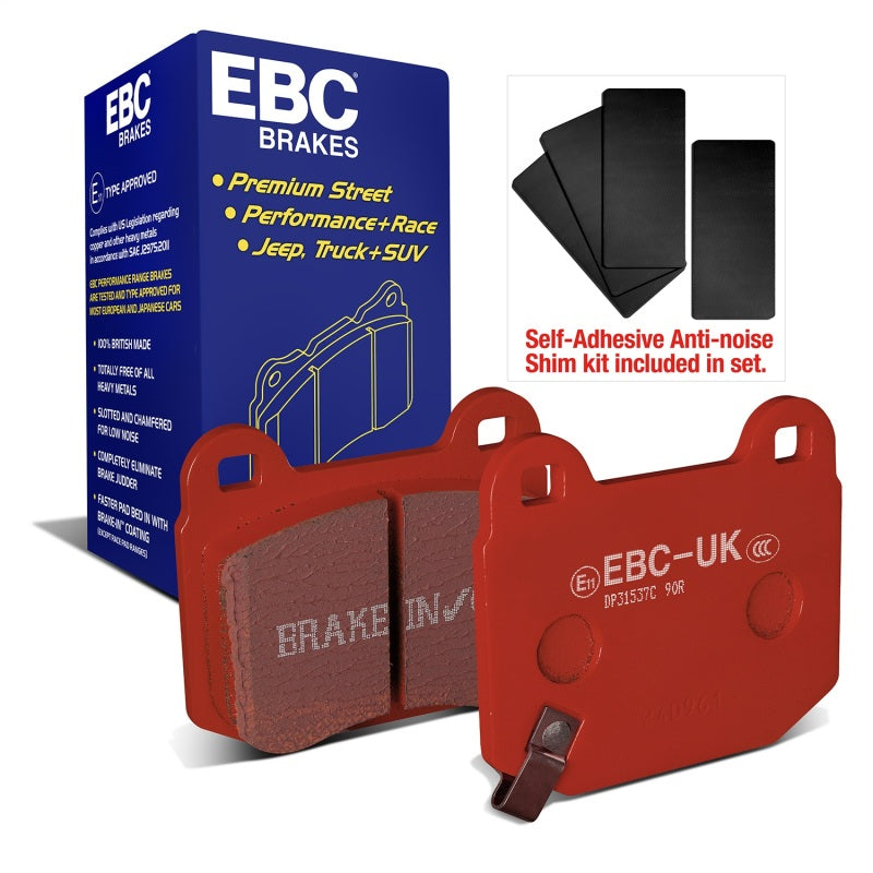 EBC Redstuff Brake Pad Sets - EBC 03-04 Infiniti G35 3.5 (Manual) (Brembo) Redstuff Rear Brake Pads