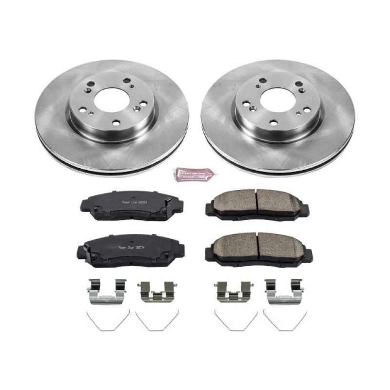PSB Autospecialty Kit - Power Stop 12-15 Honda Civic Front Autospecialty Brake Kit