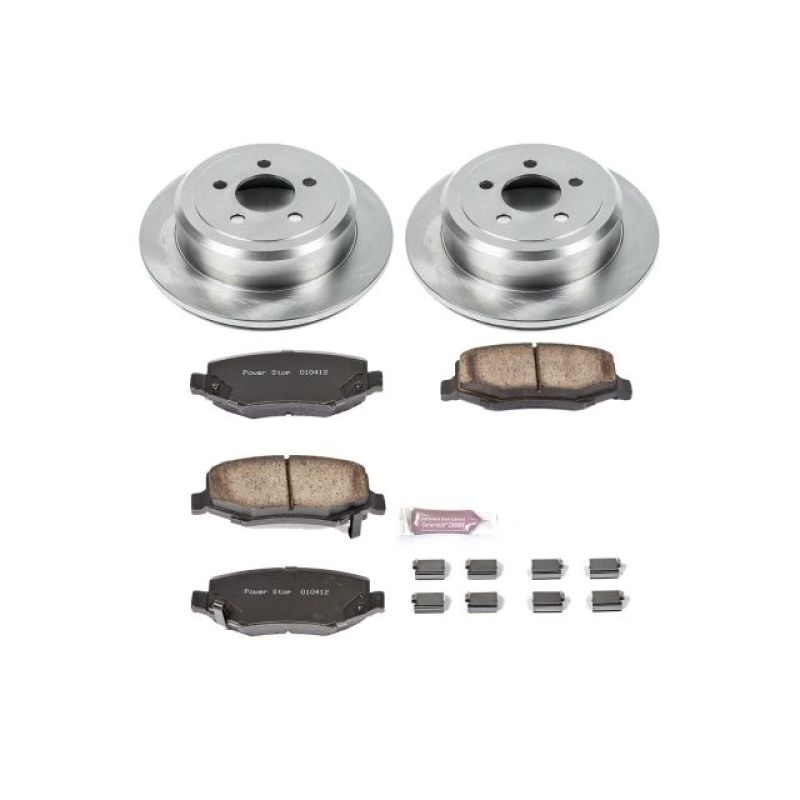 PSB Autospecialty Kit - Power Stop 07-11 Dodge Nitro Rear Autospecialty Brake Kit