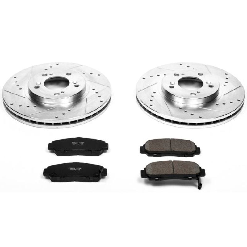 PSB Z23 Evolution Kit - Power Stop 99-04 Acura RL Front Z23 Evolution Sport Brake Kit