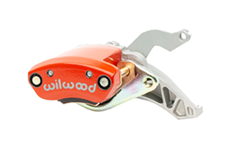 WIL Mechanical Caliper - Wilwood Caliper - MC4 Mechanical Right Hand - Red 1.19in Piston 1.10in Rotor - Red