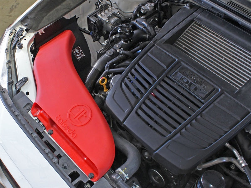 AFE Takeda Stage-2 Cold Air Intakes - aFe Takeda Stage-2 PRO DRY S Cold Air Intake System 15-18 Subaru WRX H4 2.0L (t)