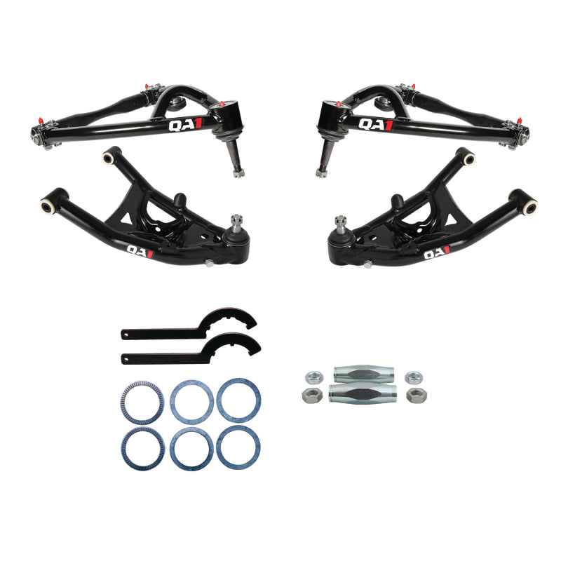 QAP Control Arms - QA1 68-74 GM X-Body Level 2 Drag Kit 2.0 w/o Shocks