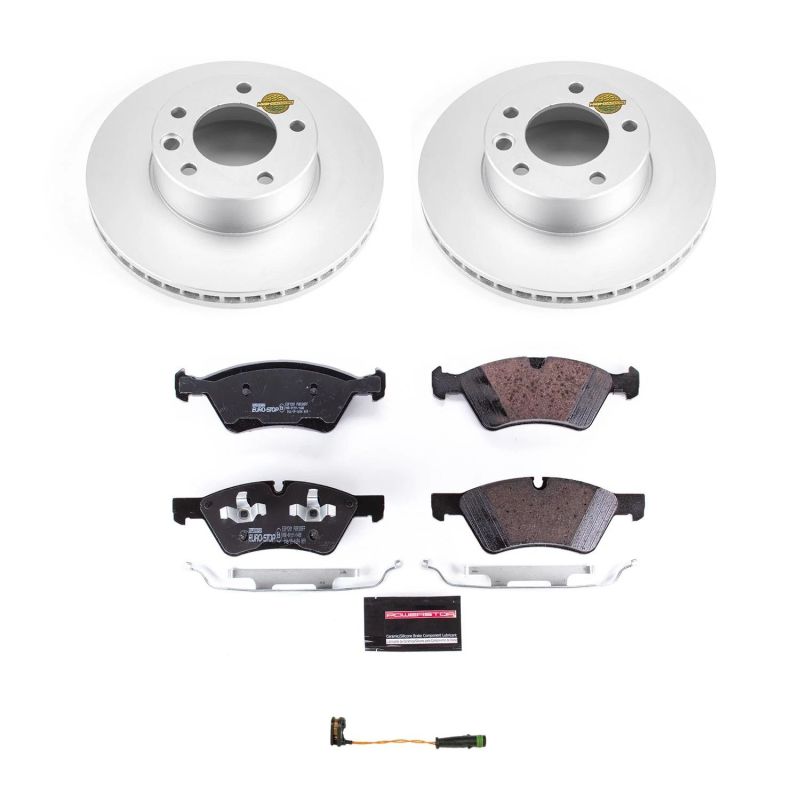 PSB Euro-Stop Kit - Power Stop 05-10 Mercedes-Benz G55 AMG Front Euro-Stop Brake Kit