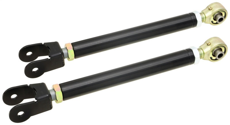 ROK Control Arms - RockJock JK Johnny Joint Adjustable Control Arms Front Upper Double Adjustable Greasable Pair