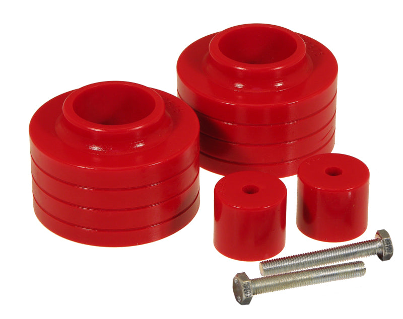 PRO Coil Spring Isolator - Red - Prothane Jeep TJ 1.5-2in Lift Coil Spring Isolator - Red