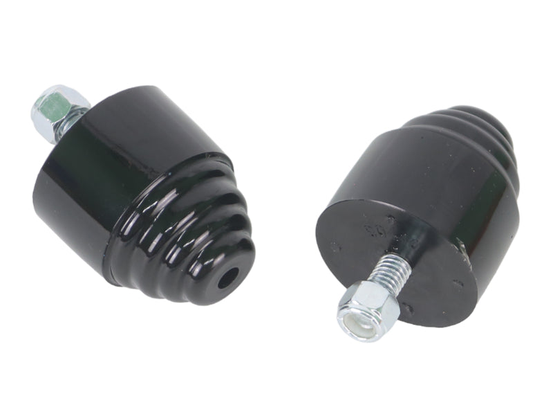 WL Bump Steer Kits - Whiteline Bump Stops (Conical) OD- 2in H- 2.125in Stud- 3/8in - 16