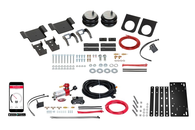 FIR Ride-Rite All-In-One Kits - Firestone 05-23 Toyota Tacoma 4WD AIO Wireless Ride-Rite All-In-One Kit (W217602876)