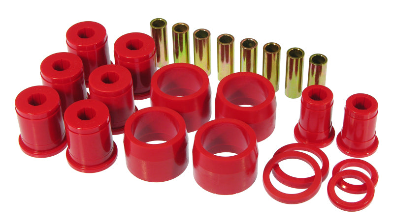 PRO Control Arm Bushings - Red - Prothane 65-70 GM Full Size Rear Upper/Lower Control Arm Bushings - Red