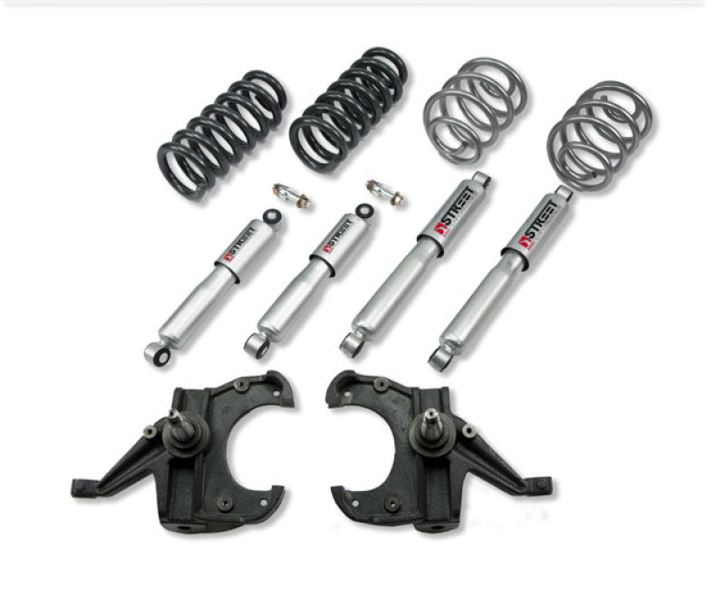 BT Lower Kit w SP Shocks - Belltech LOWERING KIT WITH SP SHOCKS