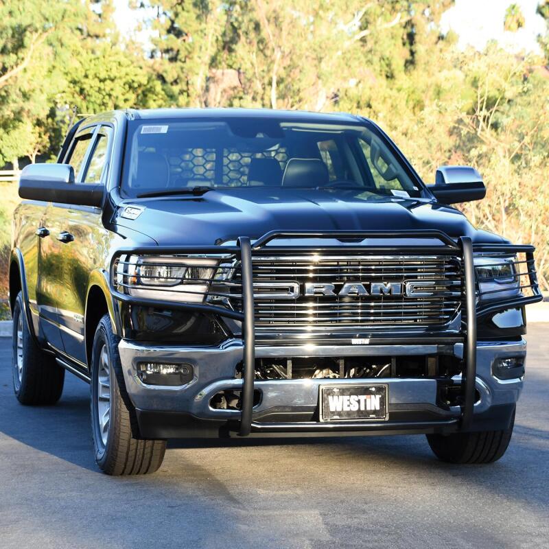 WES Sportsman Grille Guards - Westin 19-21 Ram 1500 (Excl. 19-21 Ram 1500 Classic)(Excl. Rebel) Sportsman Grille Guard - Black