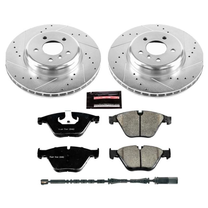 PSB Z23 Evolution Kit - Power Stop 14-16 BMW 535d Front Z23 Evolution Sport Brake Kit
