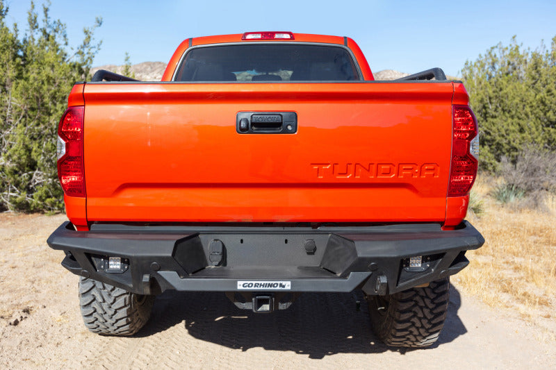 GOR BR20 Bumper - Go Rhino 14-20 Toyota Tundra BR20 Rear Bumper Replacement