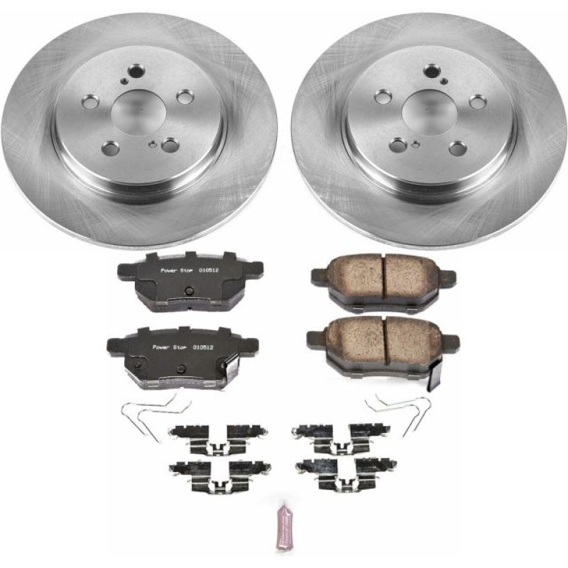 PSB Autospecialty Kit - Power Stop 11-17 Lexus CT200h Rear Autospecialty Brake Kit