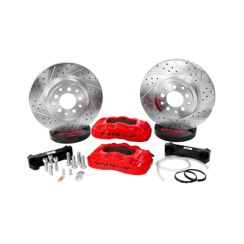 BAE Pro Brake Kits - Baer Brakes 06-09 Chevy Trailblazer 2/4WD 14in Pro Rear Brake System - Red