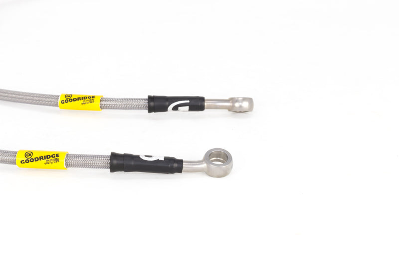 GR G-Stop Brake Line Kits - Goodridge 17-18 Honda Civic (Base/LX/EX) Stainless Steel Brake Line Kit