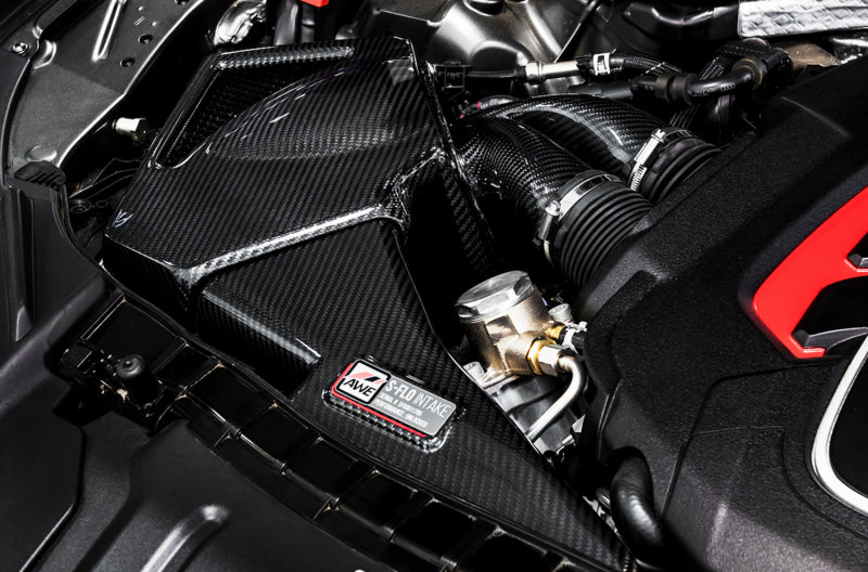AWE S-FLO Intakes - AWE Tuning Audi C7 S6 / S7 4.0T S-FLO Carbon Intake V2