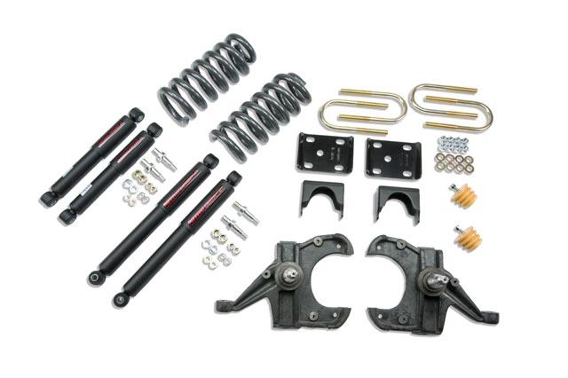BT Lowering Kit w ND2 Shocks - Belltech LOWERING KIT WITH ND2 SHOCKS