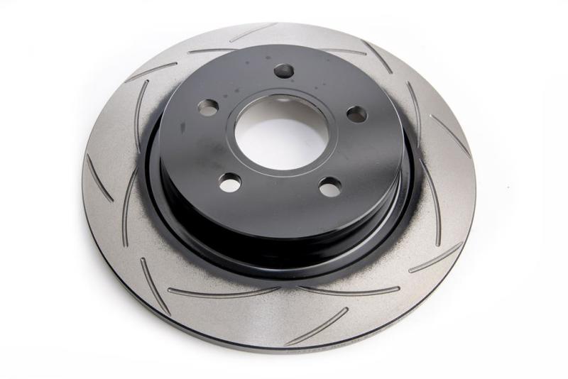 DBA Street Slotted Rotors - DBA 94-00 BMW E36/E46 320-328 Rear T2 Street Series Slotted Rotor