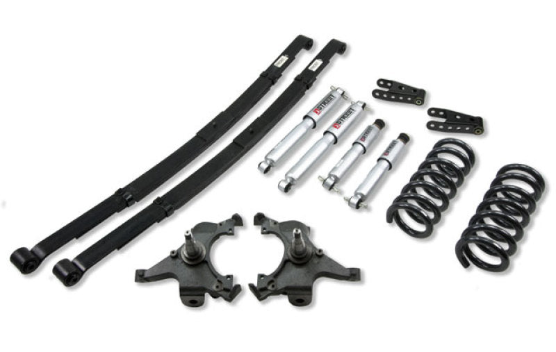 BT Lower Kit w SP Shocks - Belltech LOWERING KIT WITH SP SHOCKS