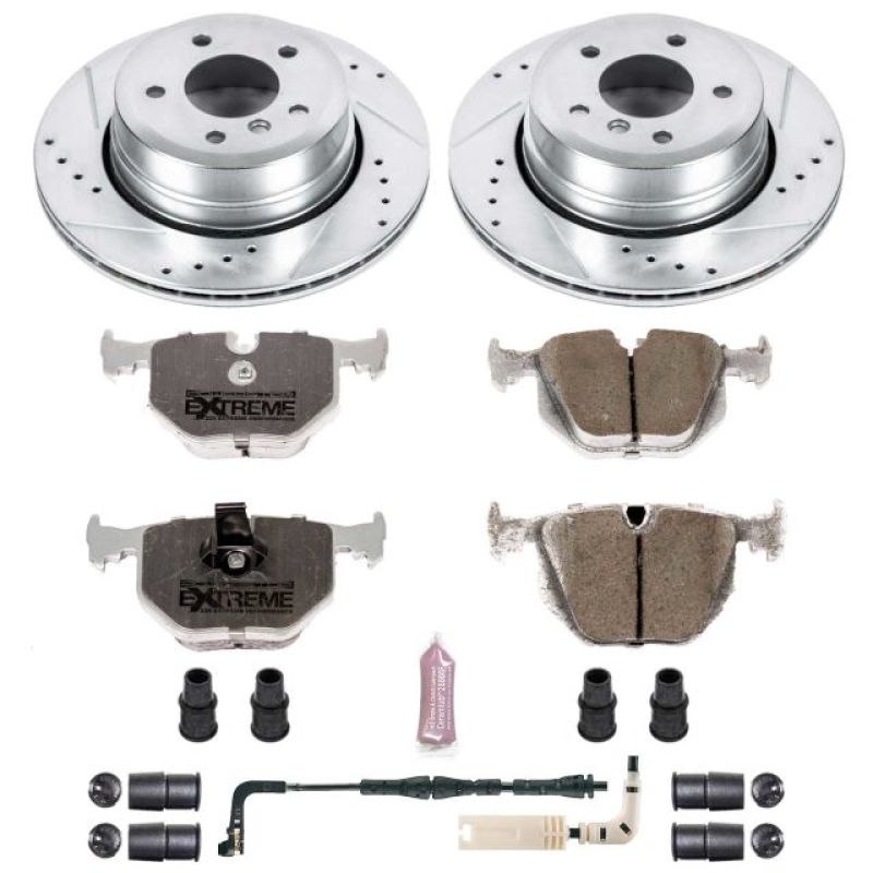 PSB Z26 Street Warrior Kit - Power Stop 06-07 BMW 525xi Rear Z26 Street Warrior Brake Kit