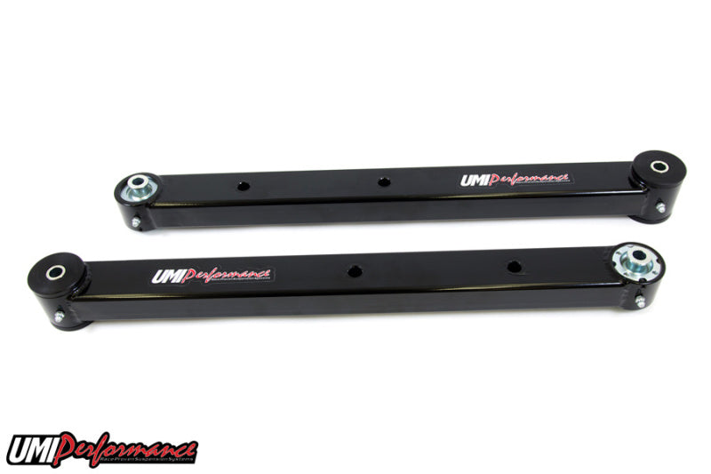 UMI Lower Control Arms - UMI Performance 78-88 G-Body Boxed Lower Control Arms- Poly/Roto-Joint