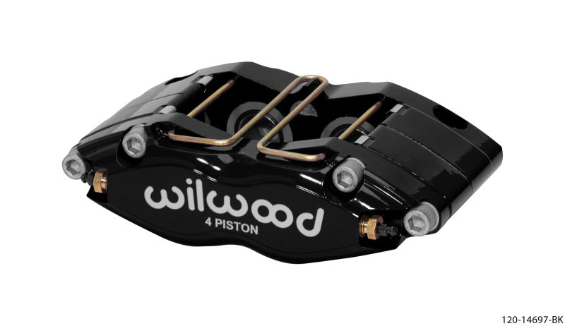 WIL Dynapro Caliper - Wilwood Caliper-Dynapro Single 5.98in Mount-Black 1.58in Piston 1.1in Disc