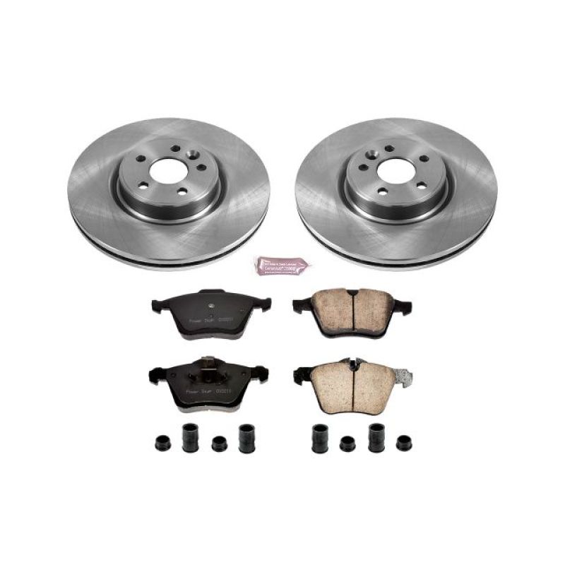 PSB Autospecialty Kit - Power Stop 13-14 Volvo S60 Front Autospecialty Brake Kit