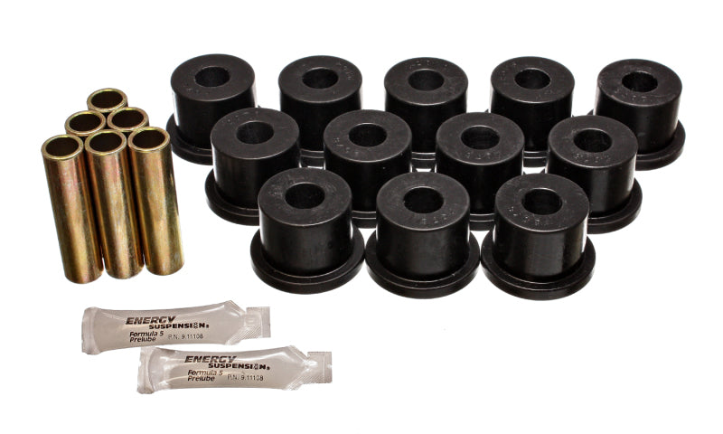 ES Spring/Shackle Bush - Black - Energy Suspension GM Rear Spring & Shackle - Black