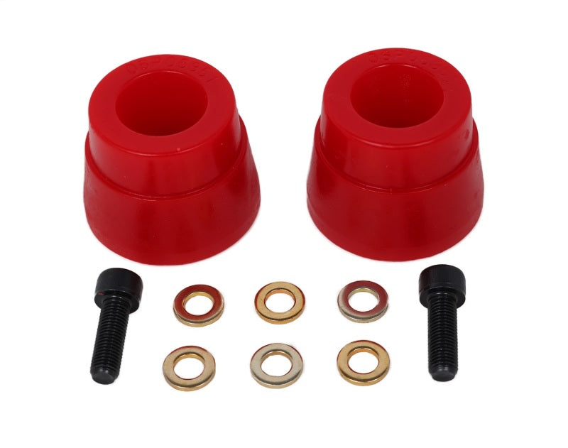 ES Bump Stops - Red - Energy Suspension 05-13 Toyota Tacoma 2WD(Prerunner)/4WD Red Front Bumper Stop Set