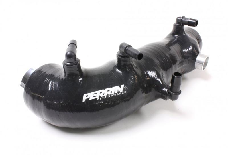 PA Air Box Hose - PERRIN 02-07 Subaru WRX / 04-21 STI / 04-08 Forester XT Turbo Inlet Hose - Black
