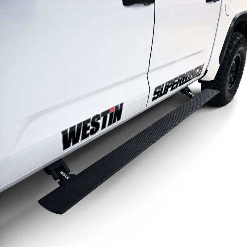 WES Running Boards - Pro-e - Westin 22-23 Toyota Tundra CrewMax Pro-e Running Boards - Tex. Blk