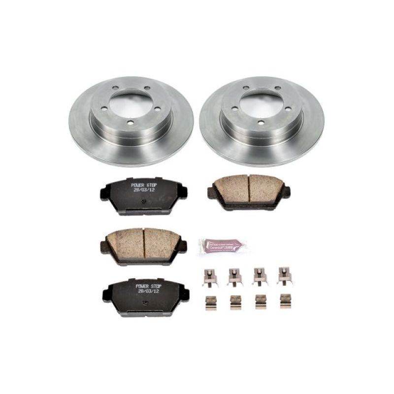 PSB Autospecialty Kit - Power Stop 90-94 Eagle Talon Rear Autospecialty Brake Kit