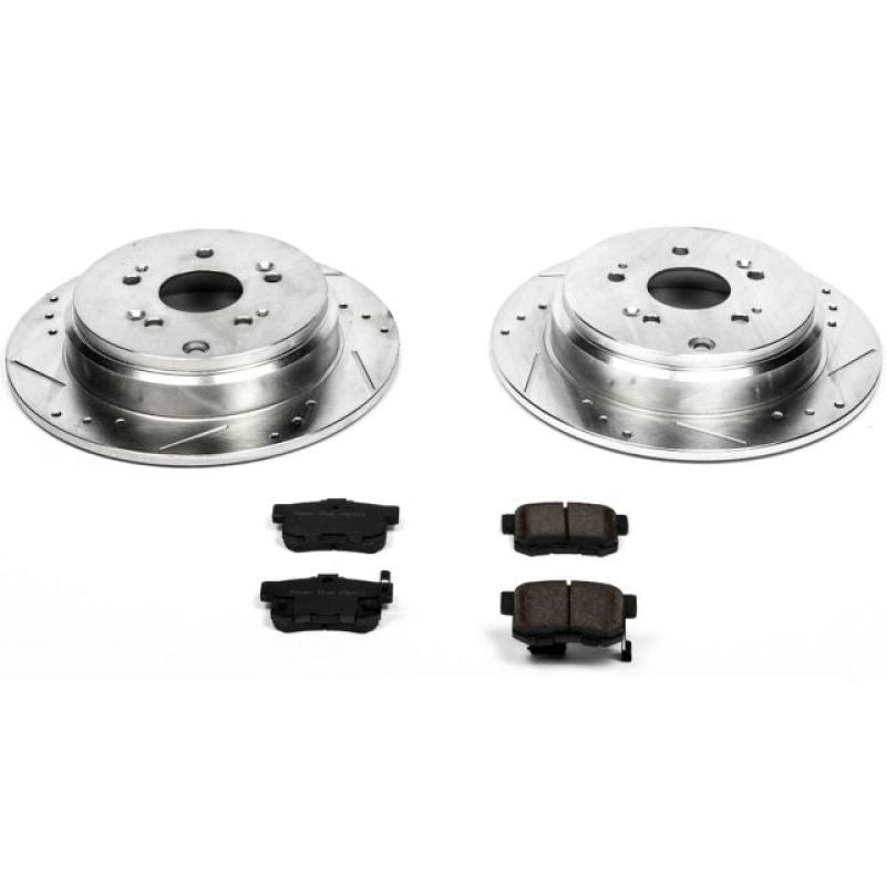 PSB Z23 Evolution Kit - Power Stop 07-09 Acura RDX Rear Z23 Evolution Sport Brake Kit